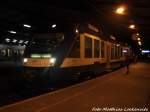 harz-elbe-express-hex/474658/hex-vt-306-im-bahnhof-halle HEX VT 306 im Bahnhof Halle (Saale) Hbf am 14.12.15