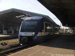 HEX VT 305 mit ziel Halberstadt im Bahnhof Halle (Saale) Hbf am 5.5.16