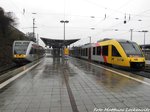 hessische-landesbahn-hlb/490858/hlb-gtw-26-und-lint-41 HLB GTW 2/6 und Lint 41 im Bahnhof Gieen am 31.3.16