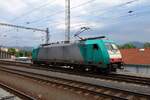 Alpha Trains/ITL 186 128 durchfahrt solo Dein hl.n. am 20 Juni 2022.
