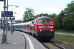 lappwaldbahn-lwb/798222/218-451-im-bahnhof-vienenburg-am 218 451 im Bahnhof Vienenburg am 2.6.22