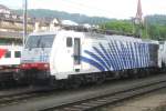 Lokomotion/397248/lokomotion-189-917--die-erste-zebra Lokomotion 189 917 -die erste Zebra der LoMo- treft am 27 Mai 2012 in Kufstein ein.