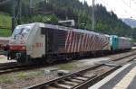 Am 4 Juni 2015 steht Lokomotion 189 901 in Brennero.