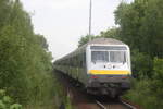 223 152 verlsst den Bahnhof Burgstdt in Richtung Leipzig Hbf am 4.6.22