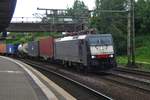 MRCE Dispolok/641295/am-1-juni-2012-dnnert-189 Am 1 Juni 2012 dnnert 189 843 mit ein KLV durch Hamburg-Harburg. 