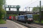 MRCE Dispolok/656945/mrceboxxpress-193-861-mit-containerzug-am MRCE/boxXpress 193 861 mit Containerzug am 08.05.2019 in Hamburg-Harburg