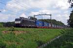 MRCE Dispolok/706389/ecco-rail-189-201-durchfahrt-tilburg ECCO Rail 189 201 durchfahrt Tilburg Oude Warande am 19 Juli 2020.
