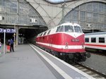 MTEG/506430/118-770-7-mit-dem-sonderzug-im 118 770-7 mit dem Sonderzug im Leipziger Hauptbahnhof am 2.7.16