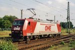 Am 21 Mai 2004 lauft OHE 185 534 um in Celle.