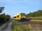 ostdeutsche-eisenbahngesellschaft-odeg/372392/odeg-vt-65074-im-auftrag-der ODEG VT 650.74 im Auftrag der PRESS unterwegs nach Lauterbach am 5.9.14