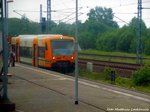 ODEG VT 650.86 im Bahnhof Hagenow Land am 29.5.16