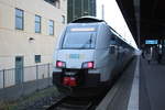 ostdeutsche-eisenbahngesellschaft-odeg/724464/4746-801-als-re9-mit-ziel 4746 801 als RE9 mit ziel Ostseebad Binz im Bahnhof Stralsund Hbf am 21.12.20