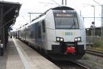 4746 803/303 der ODEG im Bahnhof Bergen auf Rgen am 20.9.21