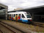 OLA VT 706 im Bahnhof Halle (Saale) Hbf am 29.8.16