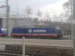 Raildox 076 109 abgestellt im Bahnhof Dessau Hbf am 3.3.19