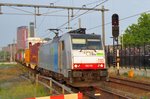 Railpool 186 110 durchfahrt am 20 Juli 2016 Tilburg.