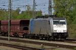 RAILPOOL/552966/railpool-186-456-treft-am-11 RailPool 186 456 treft am 11 April 2017 in Emmerich ein.