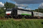 Ruhrtalbahn/508055/rtb-189-209-durchfahrt-tilburg-warande-am RTB 189 209 durchfahrt Tilburg-Warande am 14 Juli 2016.