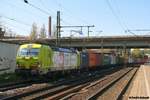 ATLU/TXL 193 550 mit Containerzug am 16.04.2019 in Hamburg-Harburg