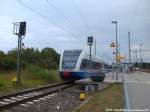 usedomer-baderbahn-gmbh-ubb/371554/ubb-gtw-26-mit-ziel-stralsund UBB GTW 2/6 mit ziel Stralsund Hbf im Bahnhof Zssow am 25.7.14