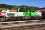 Vossloh Lokomotives/666036/am-3-juni-2019-steht-4185 Am 3 Juni 2019 steht 4185 015 in Treuchtlingen.