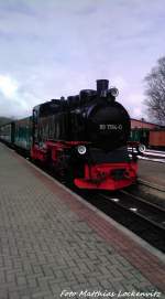 RBB 99 1784 ist Erfolgreich aus Ghren wieder in Putbus angekommen am 31.3.13