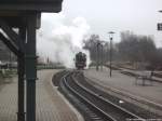 RüBB Mh52 unterwegs zum Personenzug in Putbus am 20.1.14