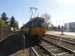 Wagen 2106 der LVB unterwegs nach Knautkleeberg am 8.5.16
