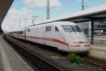BR 401/779442/ice-401-019-verlaesst-muenchen-hbf ICE 401 019 verlässt München Hbf am 28 Mai 2022.