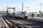 BR 403/736983/403-xxx-bei-der-einfahrt-in 403 XXX bei der Einfahrt in den Bahnhof Halle/Saale Hbf am 3.6.21