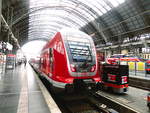 446 019 im Bahnhof Frankfurt a. Main Hbf am 9.8.18