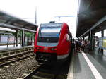 612 176 / 676 mit ziel Erfurt Hbf im Bahnhof Arnstadt Hbf am 2.8.17