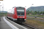 BR 612/784124/612-684184-mit-612-135635-mit 612 684/184 mit 612 135/635 mit Ziel Schmlln/Gera Hbf bei der Einfahrt in den Bahnhof Jena-Gschwitz am 1.6.22