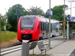 623 509 / 009 fhrt in Freinsheim auf das Gleis 1 Sd am 30.5.16