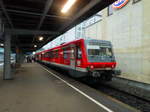 628 902/629 002 im Bahnhof Friedrichshafen Hafen am 17.4.17