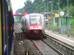 641 027 mit 641 XXX im Bahnhof Bad Lausick am 22.7.17