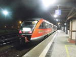 642 199/699 im Bahnhof Bernburg am 25.11.17