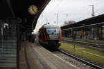 642 054/554 als RB12 mit ziel Graal-Mritz im Bahnhof Rostock Hbf am 23.12.19