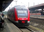BR 648/500824/648-761--261-mit-ziel 648 761 / 261 mit ziel Nordhausen im Bahnhof Gttingen am 29.5.16