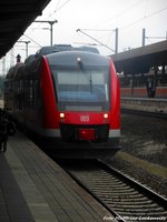 BR 648/500825/648-761--261-mit-ziel 648 761 / 261 mit ziel Nordhausen im Bahnhof Gttingen am 29.5.16