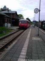 br-772-dr-172/271152/172-001-0--172-601-7-im 172 001-0 & 172 601-7 im Bahnhof Putbus am 2.6.13