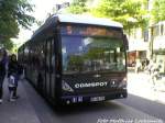 3-Teiliger Gelenkbus des Hamburger Cityverkehr (HVV) am Hbf am 8.6.13