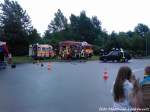 Feuerwehr-Rettung-bungsvorstellung beim Stadtteilfest & Blaulichttag in Bergen auf Rgen am 29.6.13