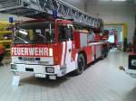 IVECO Drehleiter im Feuerwehrmuseum Waldkraiburg (Oberbayern) 29.07.2012