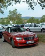 Youngtimer/292430/pkw-chrysler-crossfire-auf-einem-parkplatz PKW Chrysler Crossfire auf einem Parkplatz in Bad Drkheim am 03.09.2013
