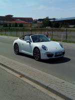 Youngtimer/295562/pkw-porsche-911-cabrio-in-bad PKW Porsche 911 Cabrio in Bad Drkheim am 15.08.2013