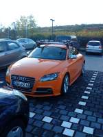 Youngtimer/304708/pkw-audi-tt-auf-einem-parkplatz PKW Audi TT auf einem Parkplatz in Grnstadt am 12.11.2013
