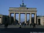 Brandenburger Tor in Berlin am 28.2.15