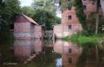 Wassermühle (nur noch Museumsbetrieb) in Müden Örtze, Lüneburger Heide.