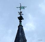 sachsen-anhalt/499874/wetterfahne-von-1896-auf-dem-turm Wetterfahne von 1896 auf dem Turm der Dorfkirche in Hestedt, Altmarkkreis Salzwedel.